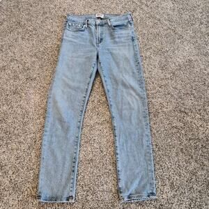 AGOLDE Los Angeles Premium Light Wash Jeans SZ 28 EUC